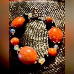 Stone Bracelet with Toggle 7”